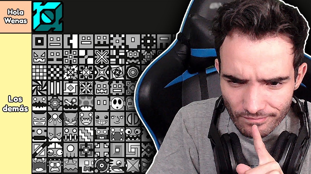 LOS MEJORES Y PEORES ICONOS DE GEOMETRY DASH SEG&Uacute;N GUITAR