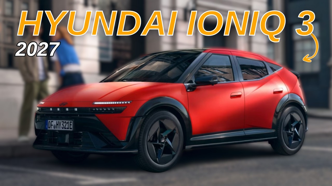 Первый взгляд на Hyundai Ioniq 3 2027 года | Дизайн и технологии от Art of Steel