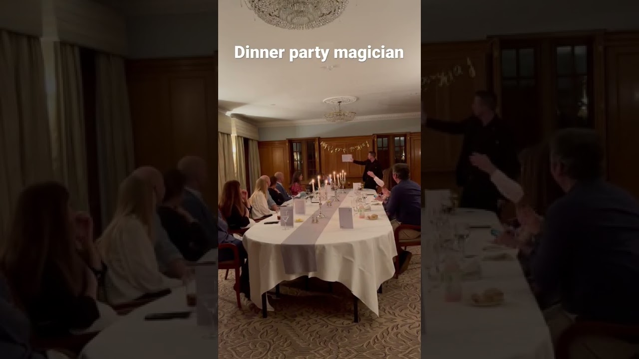 Dinner Marty magician Stephen Simmons
