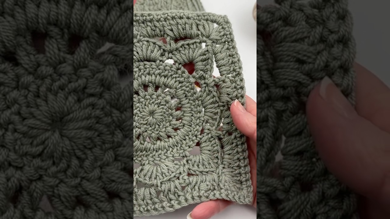 The Only Crochet Square You&rsquo;ll Ever Need: Willow Granny Square Tutorial. #crochet #grannysquare
