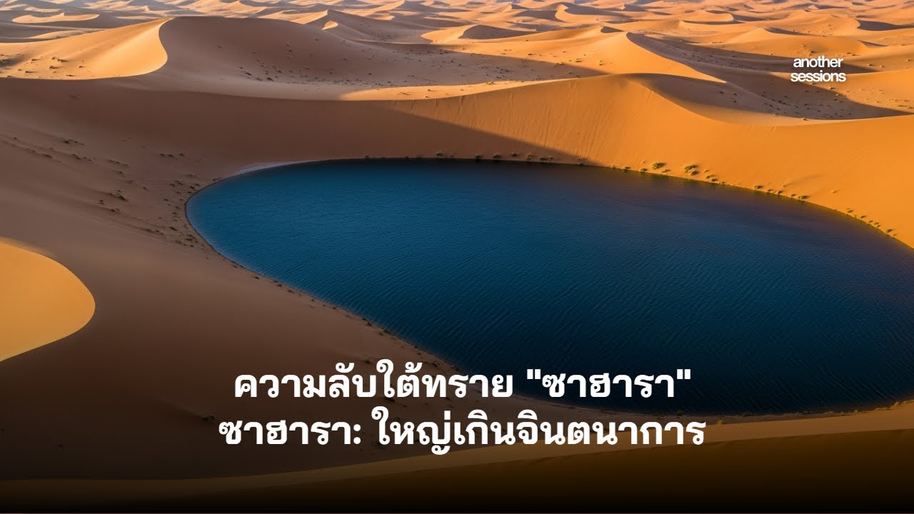 ซาฮาราไม่ได้มีแค่ทราย! ความลับ 9 ล้าน ตร.กม. และวงจรโลกที่เปลี่ยนทะเลทรายเป็นป่า
