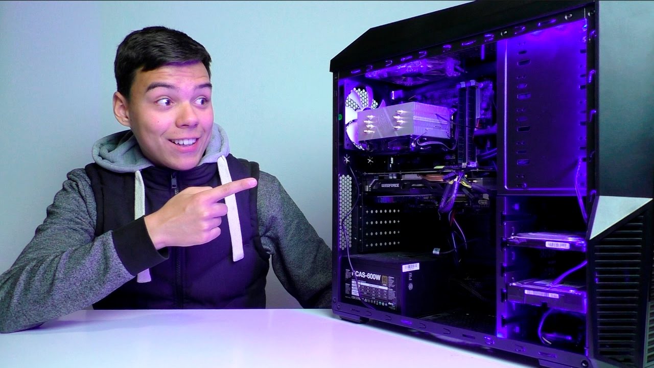 КРУТАЯ RGB ПОДСВЕТКА В КОРПУС МОЕГО ПК ЗА 250 РУБЛЕЙ!