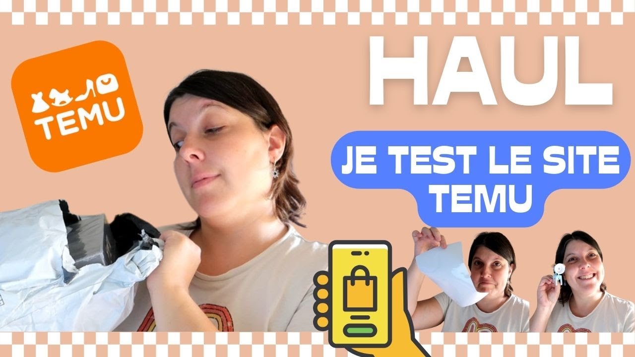 [Haul] Je teste le site TEMU 🤗