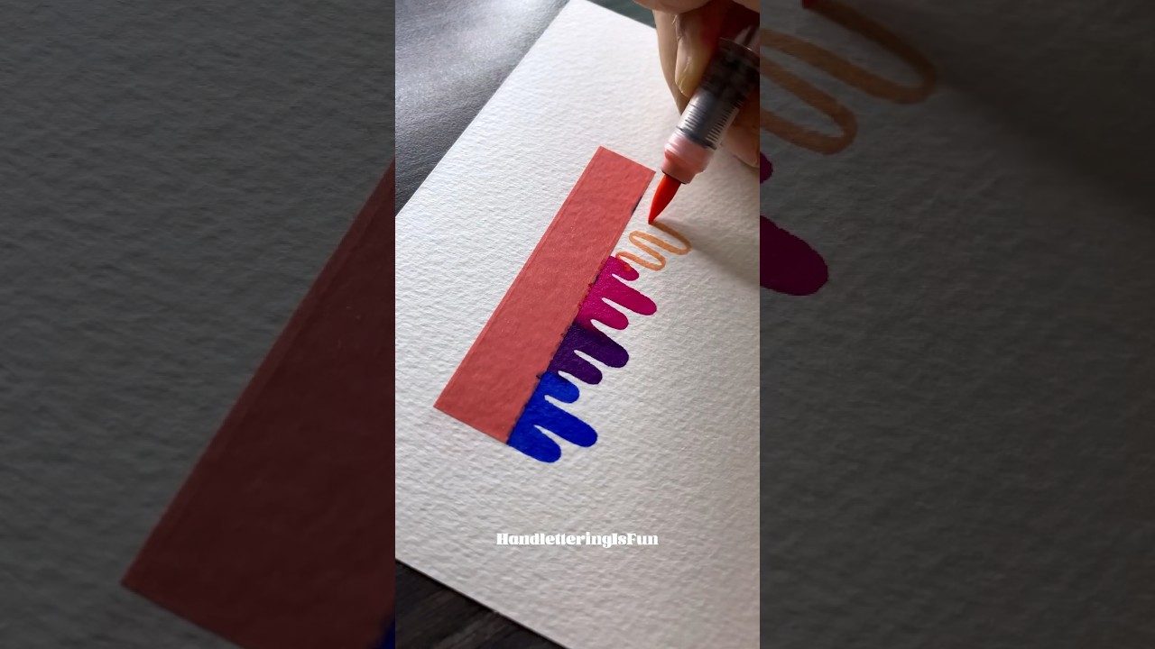 How to decorate a word! #shorts #calligraphy #lettering #art #handlettering