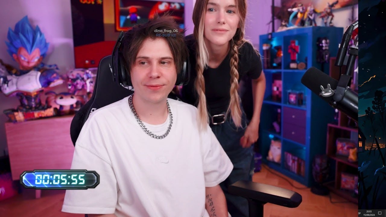 WILSON E IRINA APARECEN PARA EL SKIN RIVAL DE RUBIUS 🤍