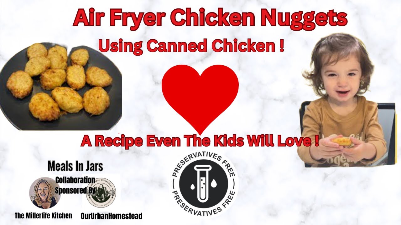 Homemade Chicken Nuggets from Canned Chicken !