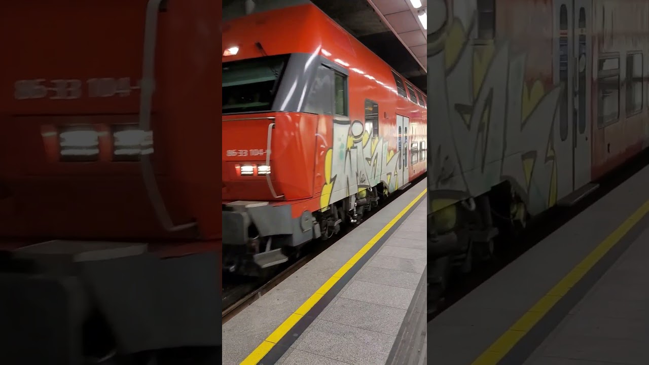 REX1 nach Břeclav Einfahrt Wien Mitte Landstraße (Wow Instrumental)