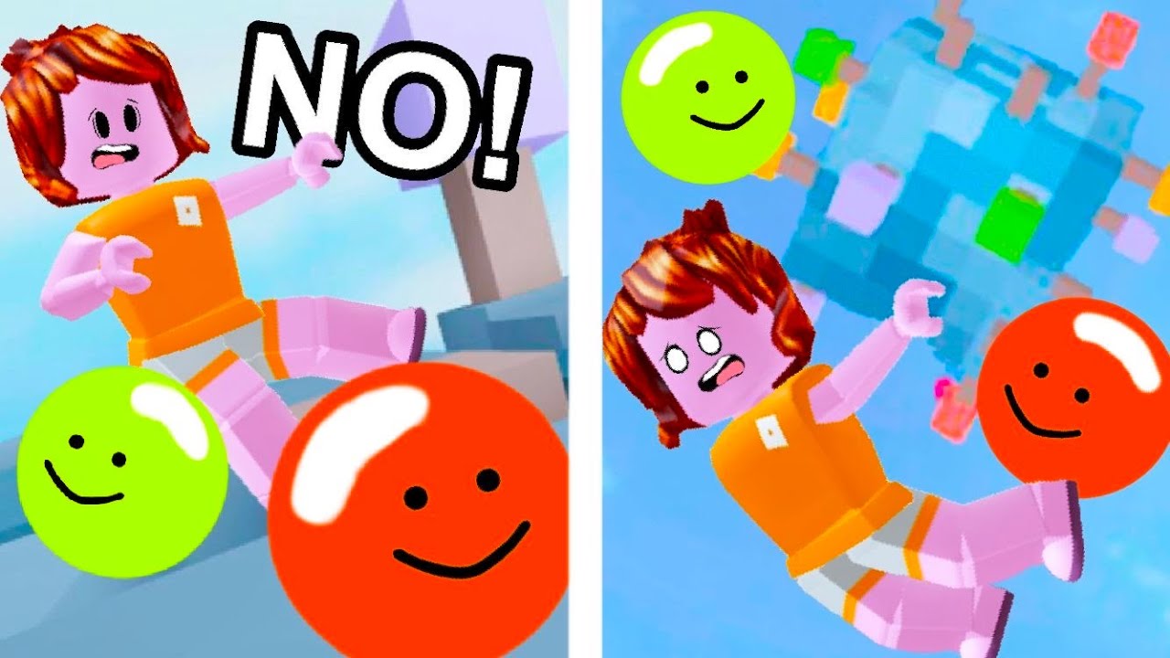 Roblox STAY ON THE CUBE...