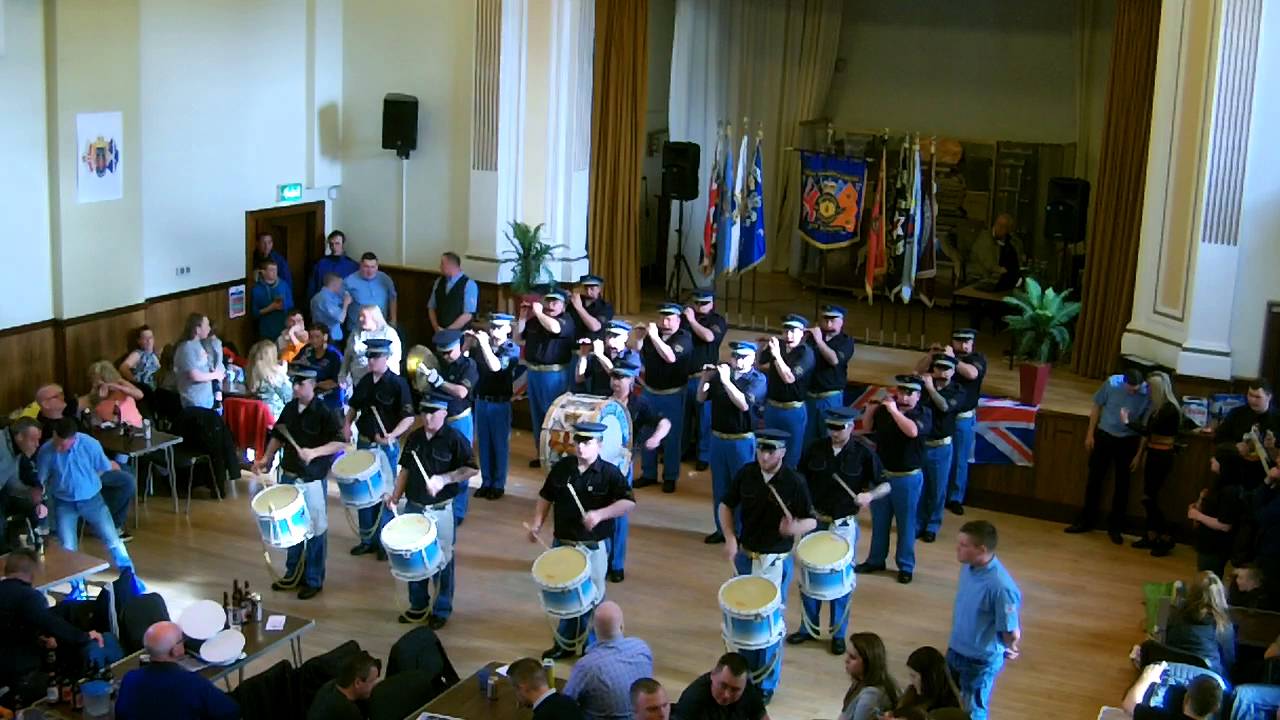 Lambeg Orange And Blue  F.B @ Bridgeton Loyalists F.B Culture Weekend 4-5th March 2016 Part 1