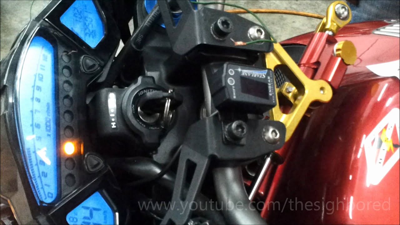 Starlane Gear Indicator Calibration on Honda CB1000R