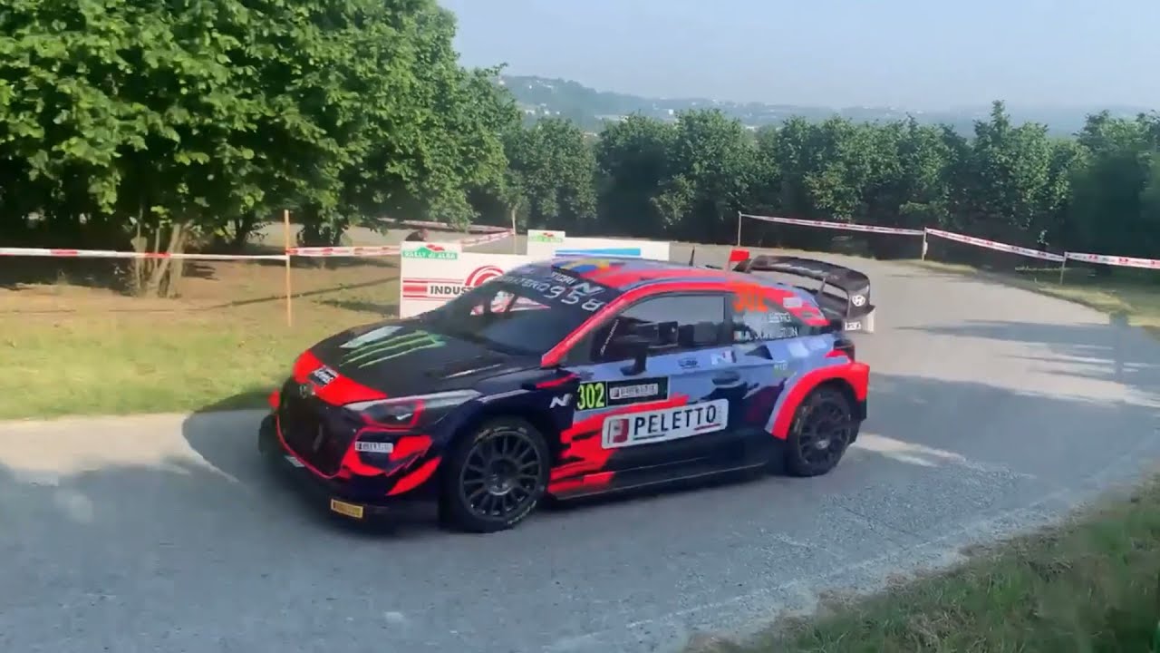 Ott T&auml;nak and Oliver Solberg I Rally Di Alba 2021