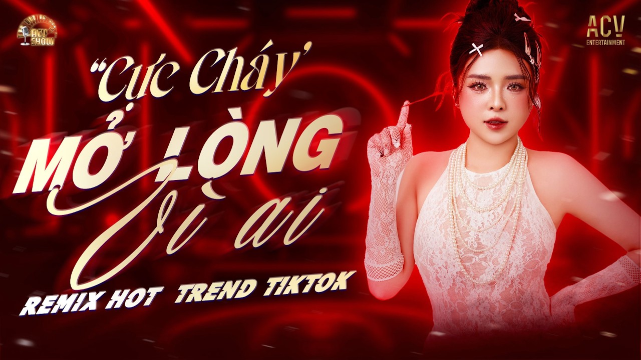 Mở Lòng Vì Ai Remix, Đôi Mắt Em Không Thể Chối Dù Đôi Môi Em Đã Cố Gắng - Nhạc Remix Triệu View ♬