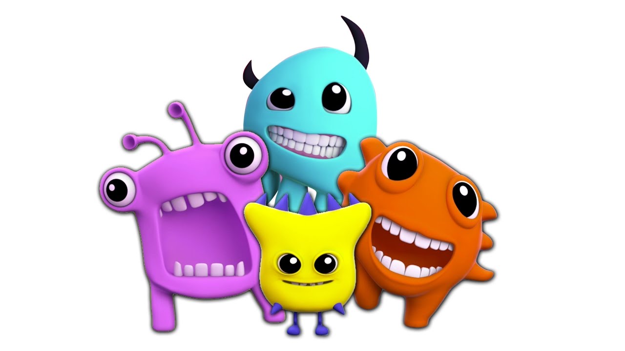monster famiglia dito | bambini rima | Monster Finger Family | Finger Family For Kids | Baby Music