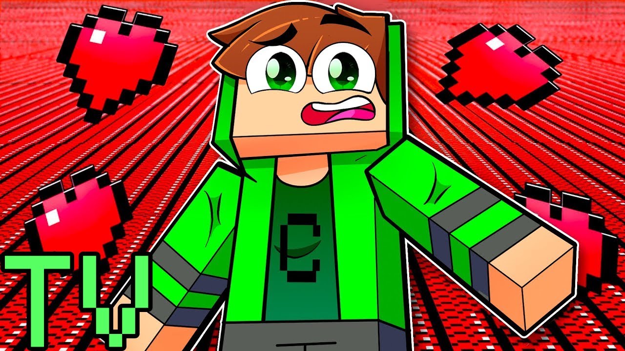 CADRES TEM 1.000.000 DE CORAÇÕES NO MINECRAFT