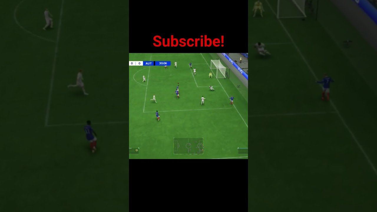 Perfect cutback from Griezmann, Giroud with the clean curler 🧠✨  In FC24 