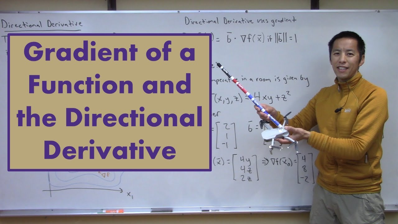 Gradient of a Function and the Directional Derivative