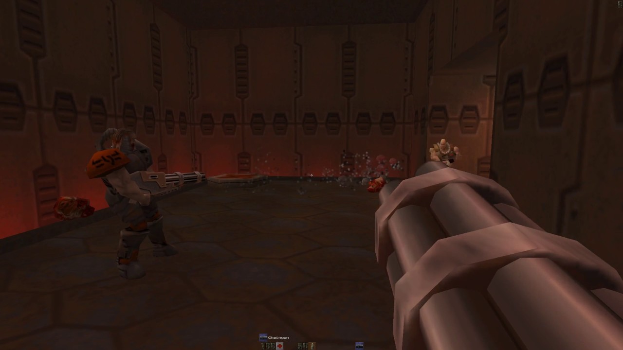 Playing Quake II Multiplayer for the first time!