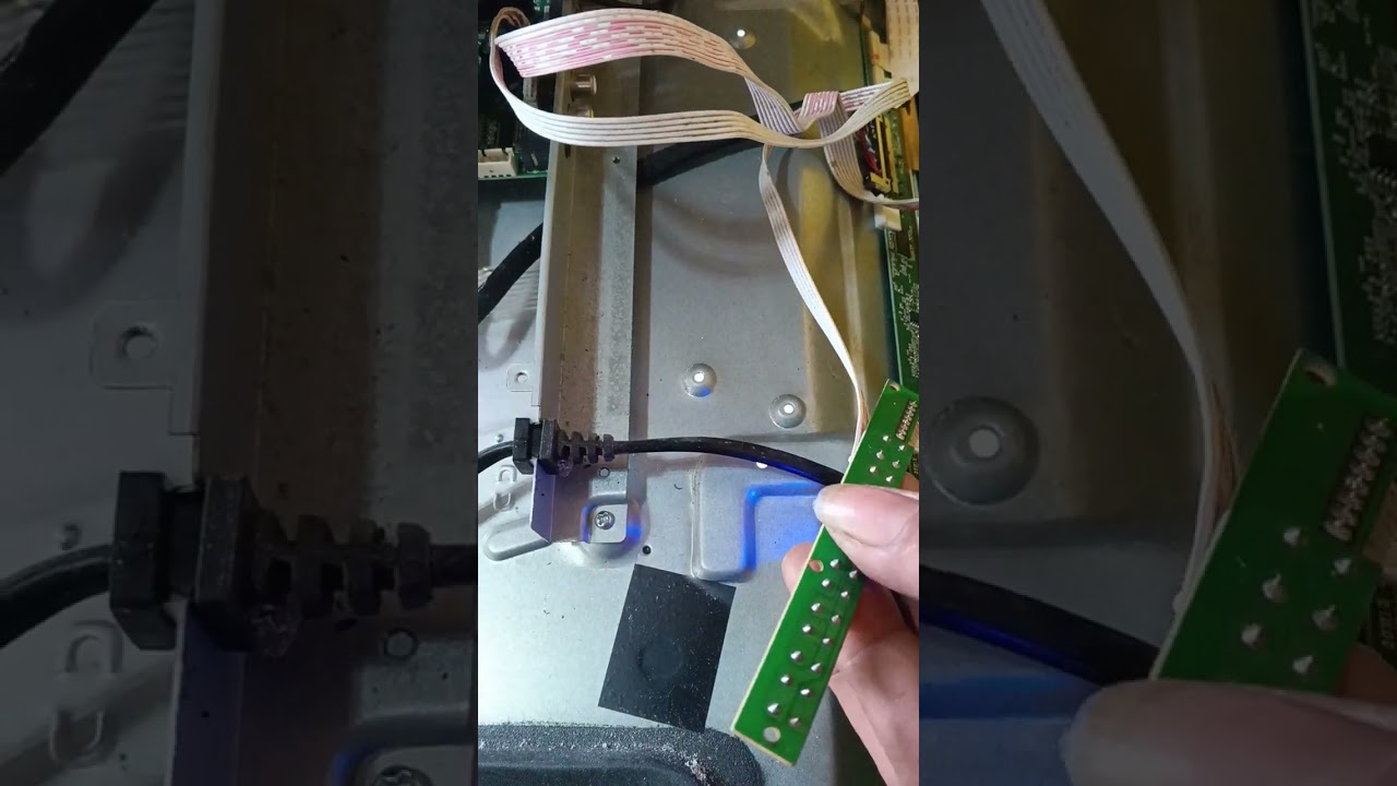 part 02 paano malalaman kung backlight driver o backlight ang sira ng black screen LED TV