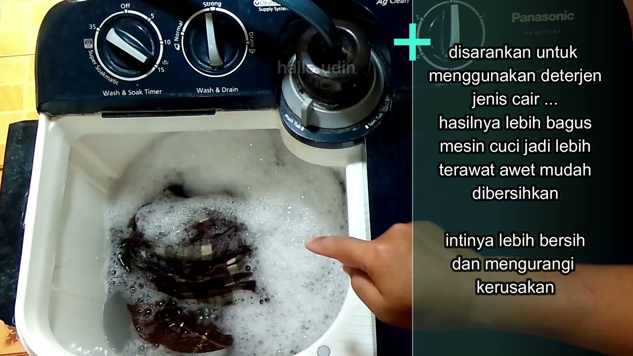Review Setelah 4 tahun Mesin Cuci 2 Tabung Panasonic dan cara menggunakan