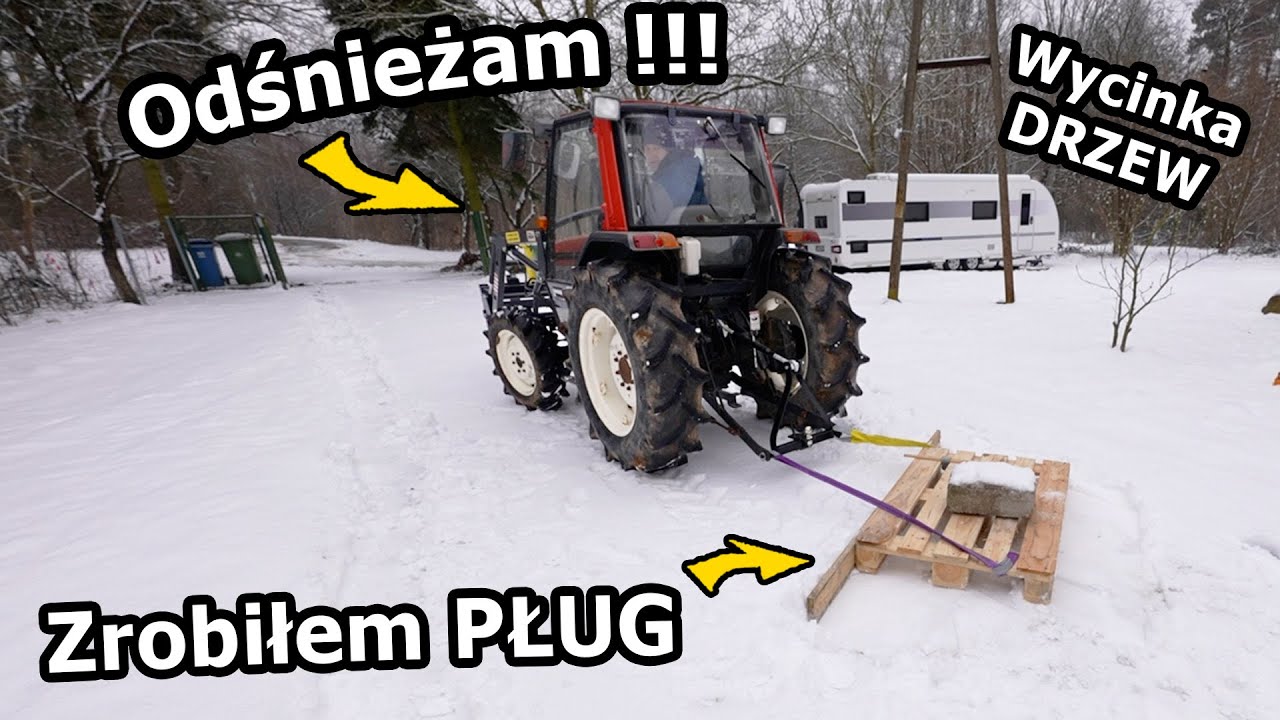 Wyrywamy Drzewa na Siedlisku !!! - Dostałem POZWOLENIE na Wycinkę! *Zrobiłem Pług Do Śniegu #1131