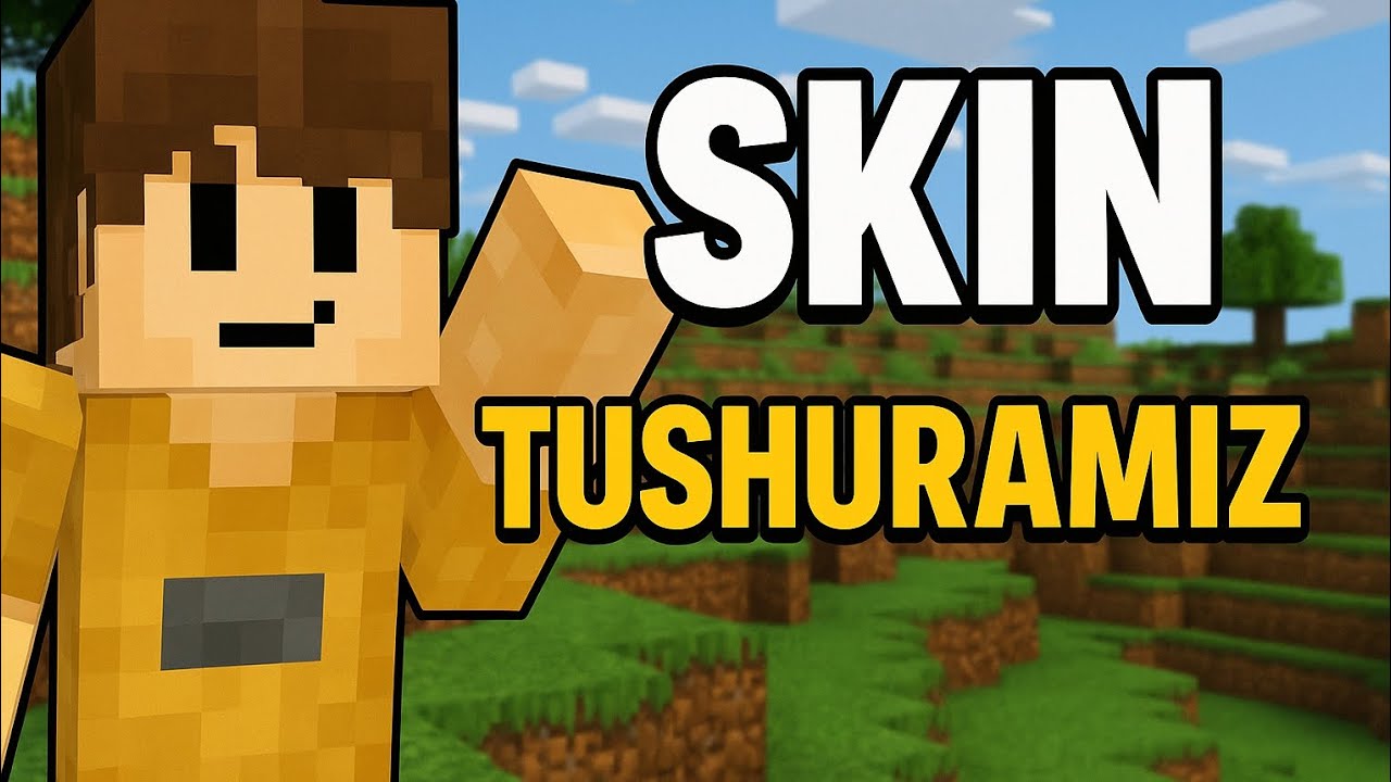 Minecraft Java’da SKIN TUSHURAMIZ! | Oson va Tez Yo‘l 🔥Pojavlauncher