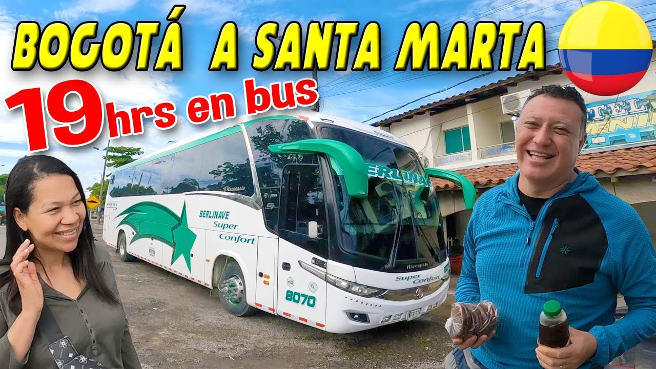VIAJANDO EN BUS!! por Colombia