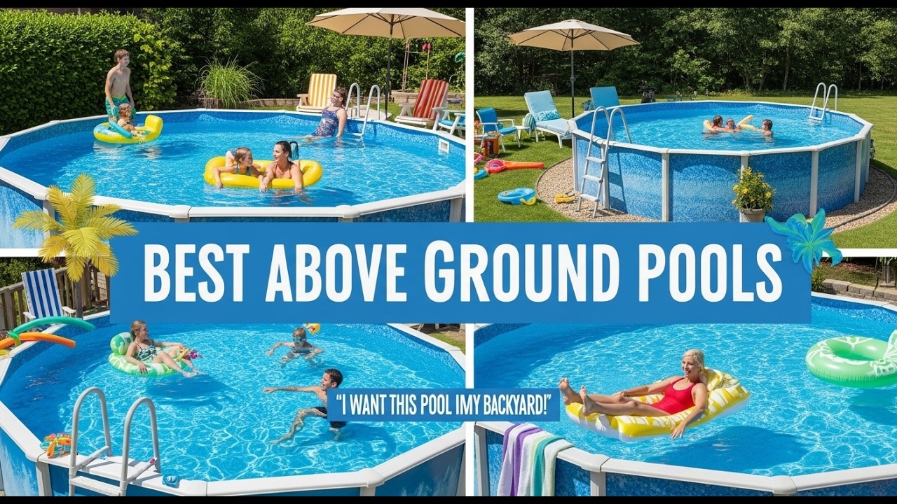 TOP 5 Best Above Ground Pools 2026 | The Shocking Truth About Popular Above Ground Pools