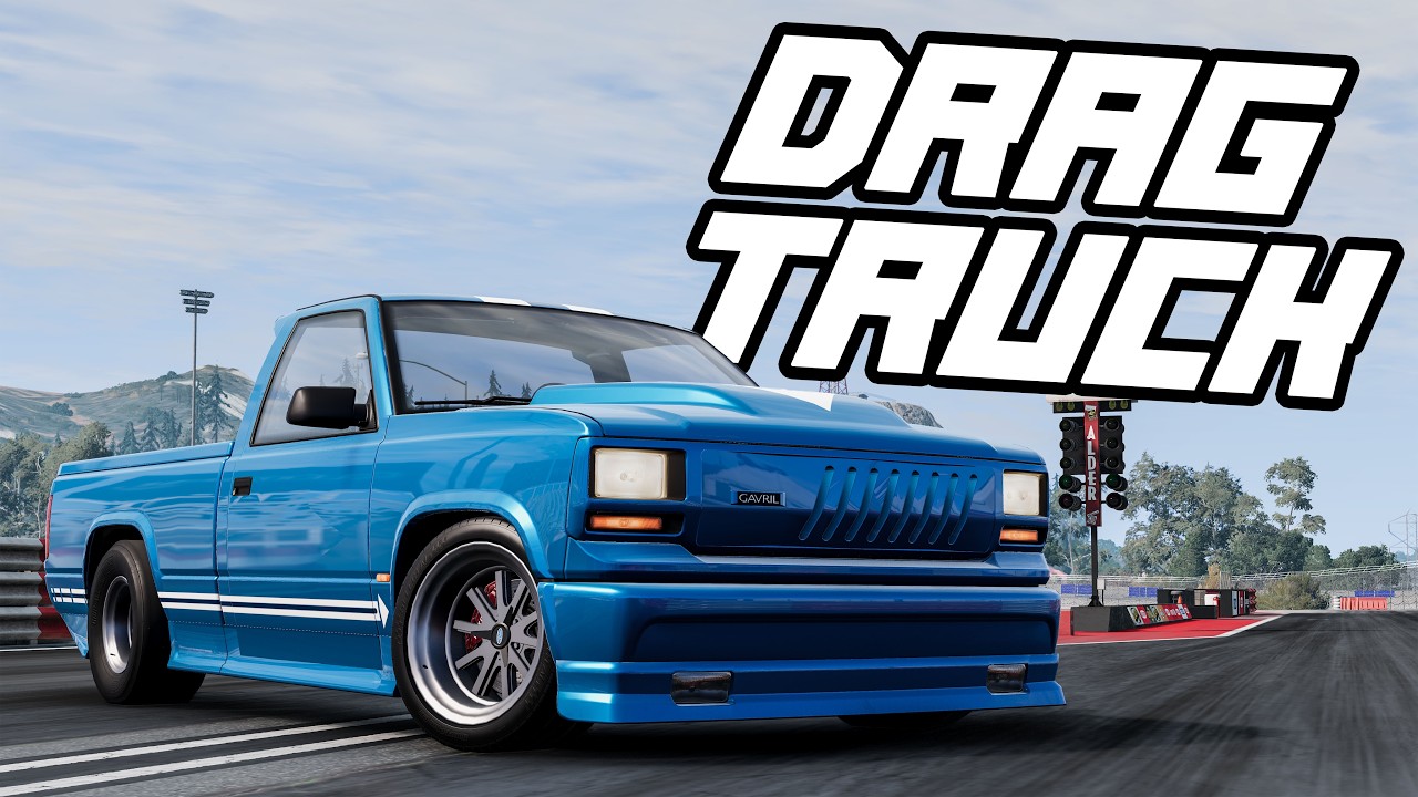 We Built A $75K Drag Truck To Challenge ShiftTab! - RLS Career Mode