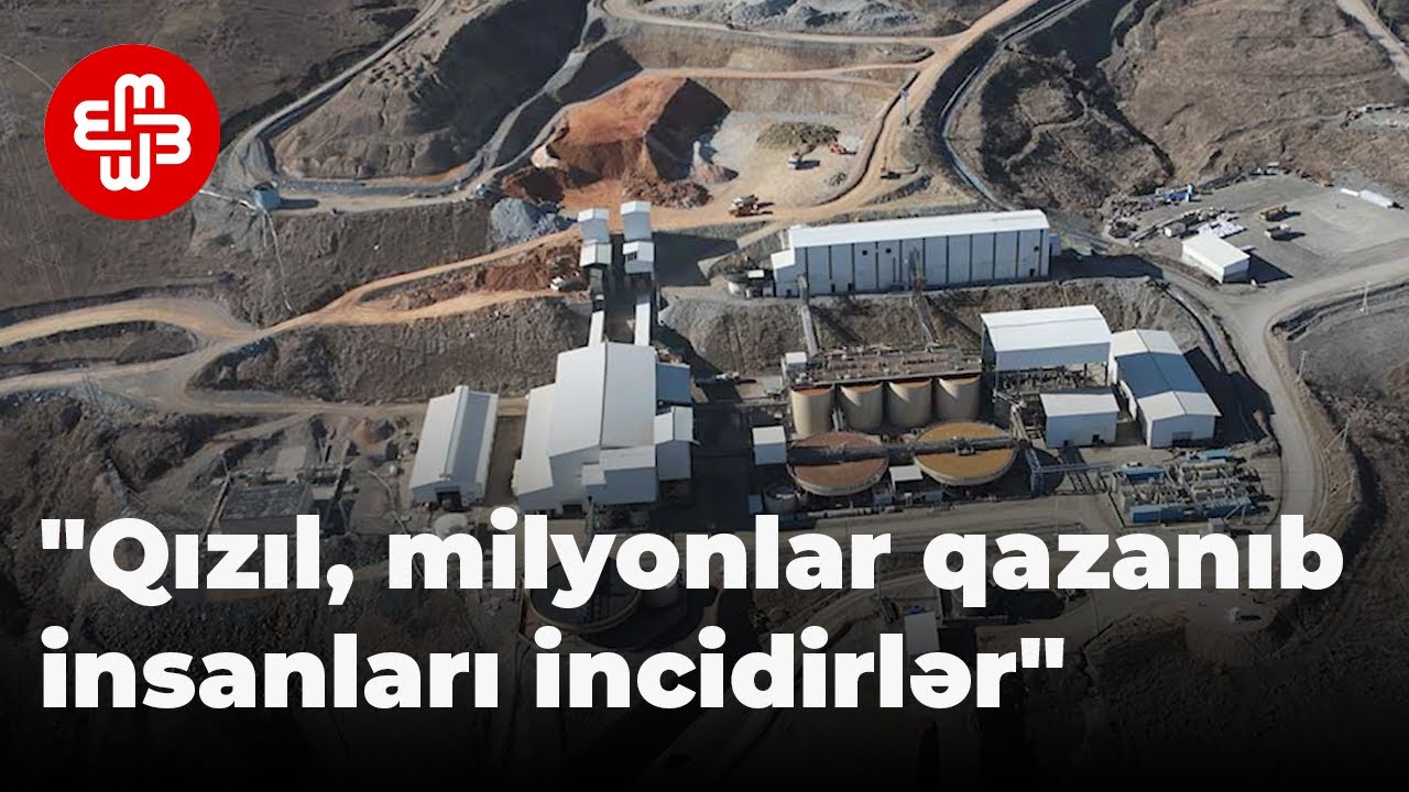 Gədəbəy qızıl yatağının işçisi: 