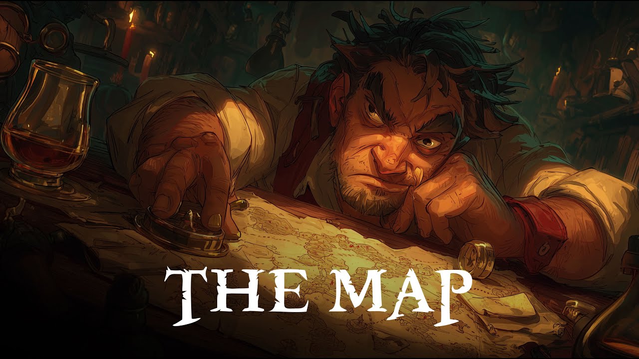 The Map that only works drunk 🗺️ 🥃  - Epic Pirate Drinking Song | Dark Humor | Sea Shanty