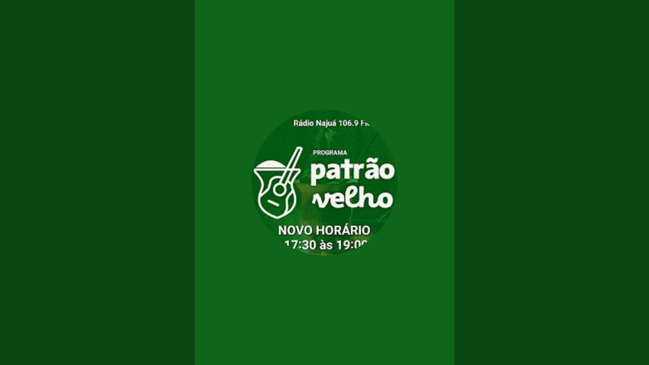 Programa Patrão Velho está ao vivo! Dia 08.11.2025!