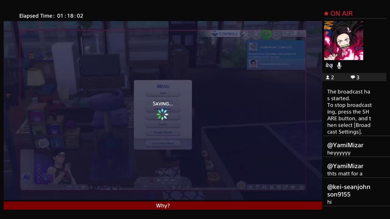The absolute chaos of preparing for an update (sims 4)