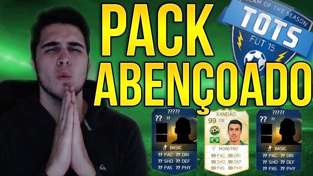 NÃO É SORTE, É BENÇÃO! - Pack Opening FIFA 15 Ultimate Team