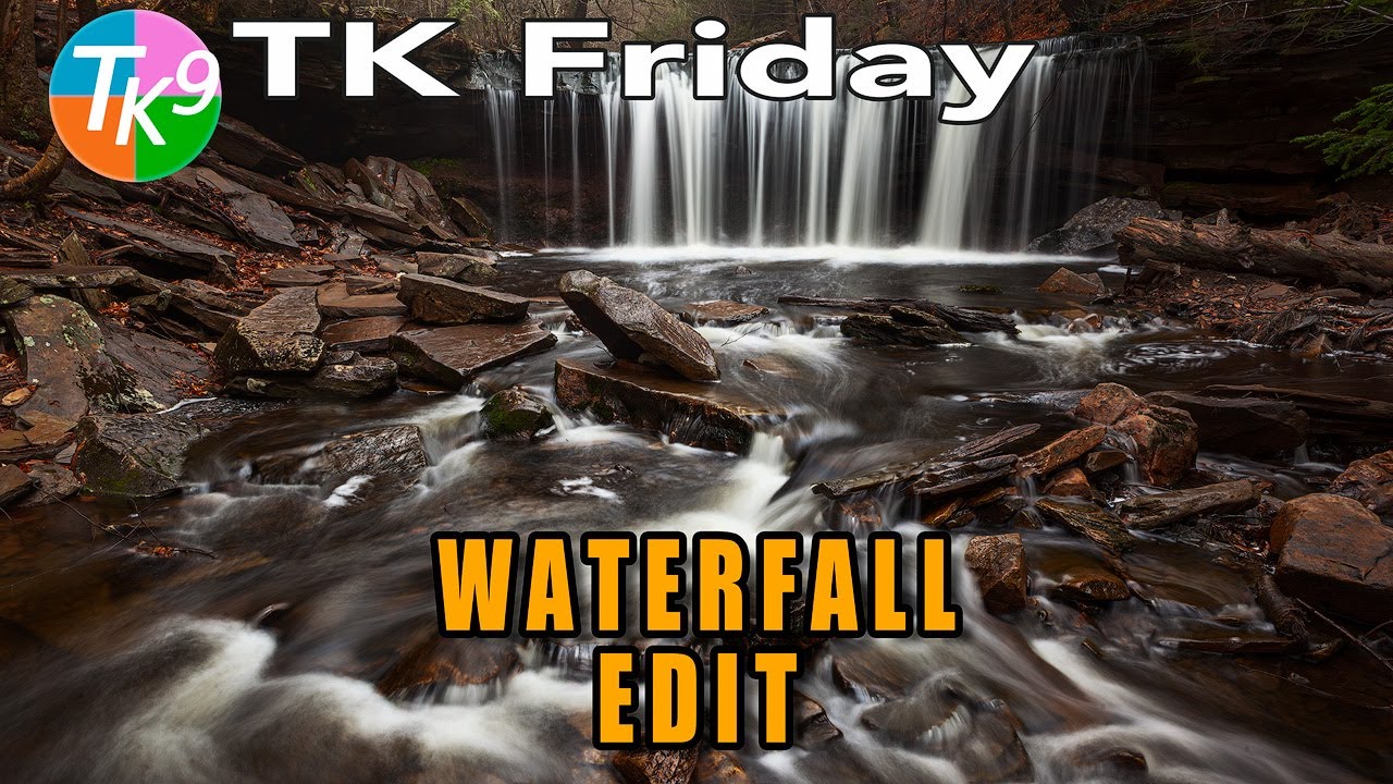 TK9 Plugin Waterfall Edit in Photoshop | TK Friday – Nature’s Flow