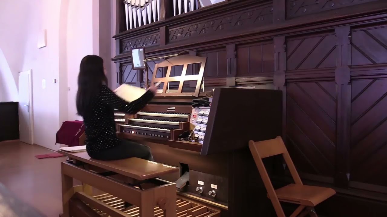 Daria Burlak - organ recital at St. Marien, Fröndenberg