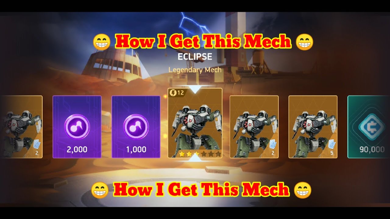 How To Get Eclipse 🤔 My Trick For Crate Rush 😒 #mecharena