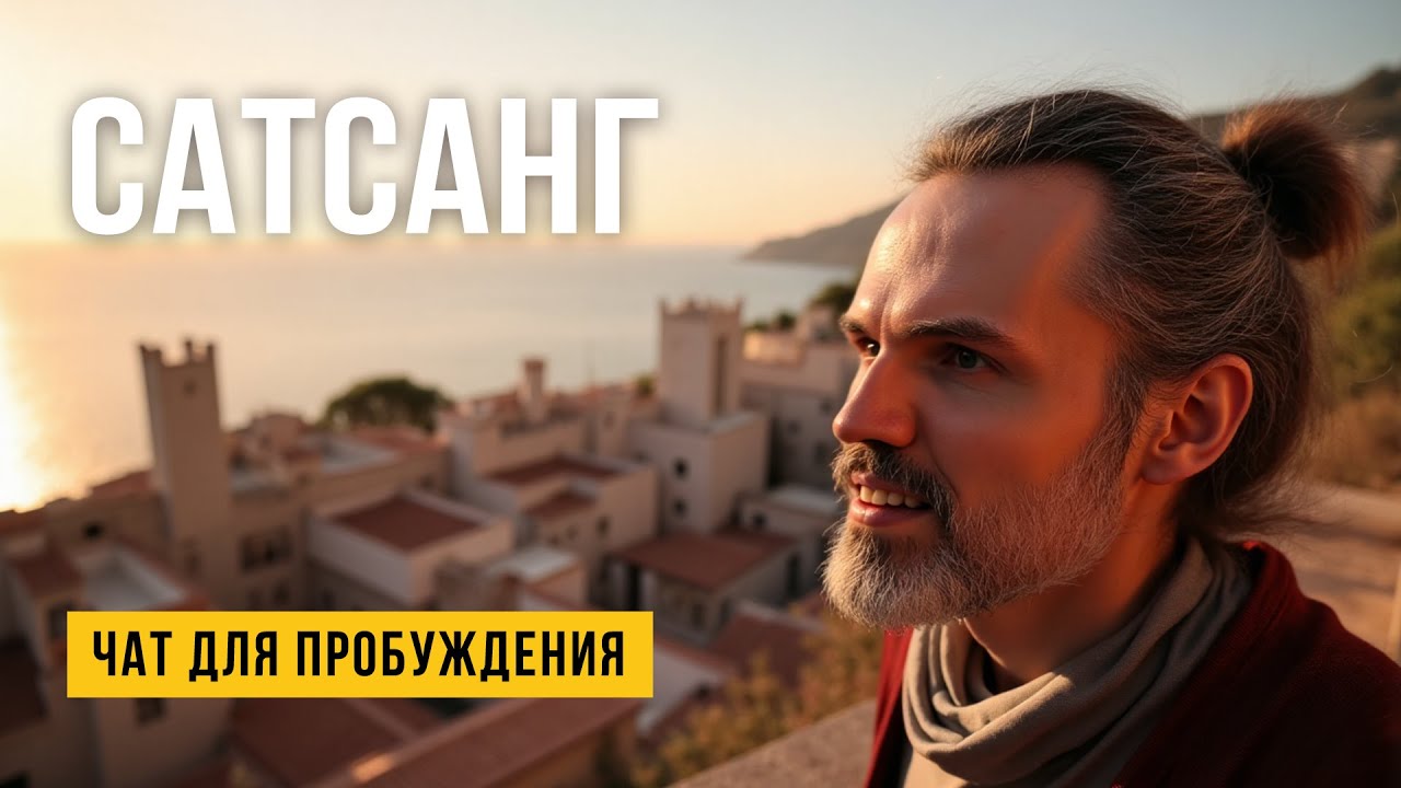 САТСАНГ Каждую Пт 21.00 в большом чате #пробуждение #просветление #медитация