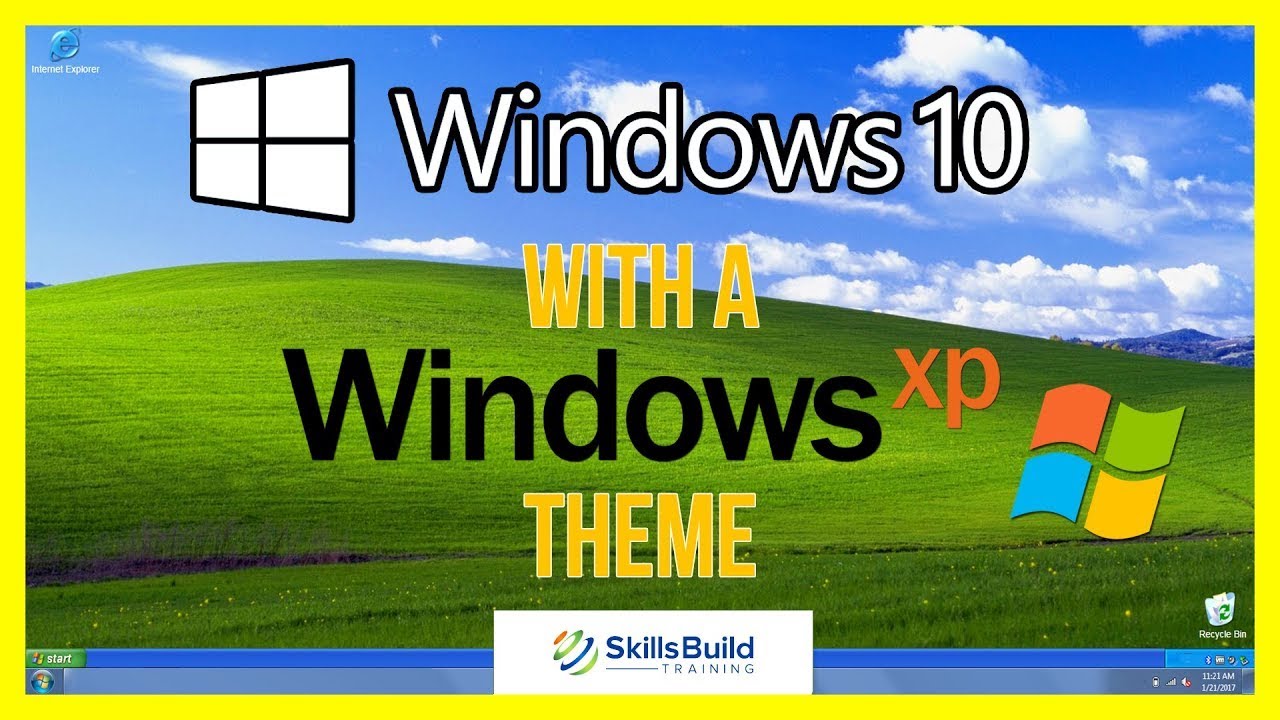 How To Get Windows XP Theme In Windows 10 In 2025