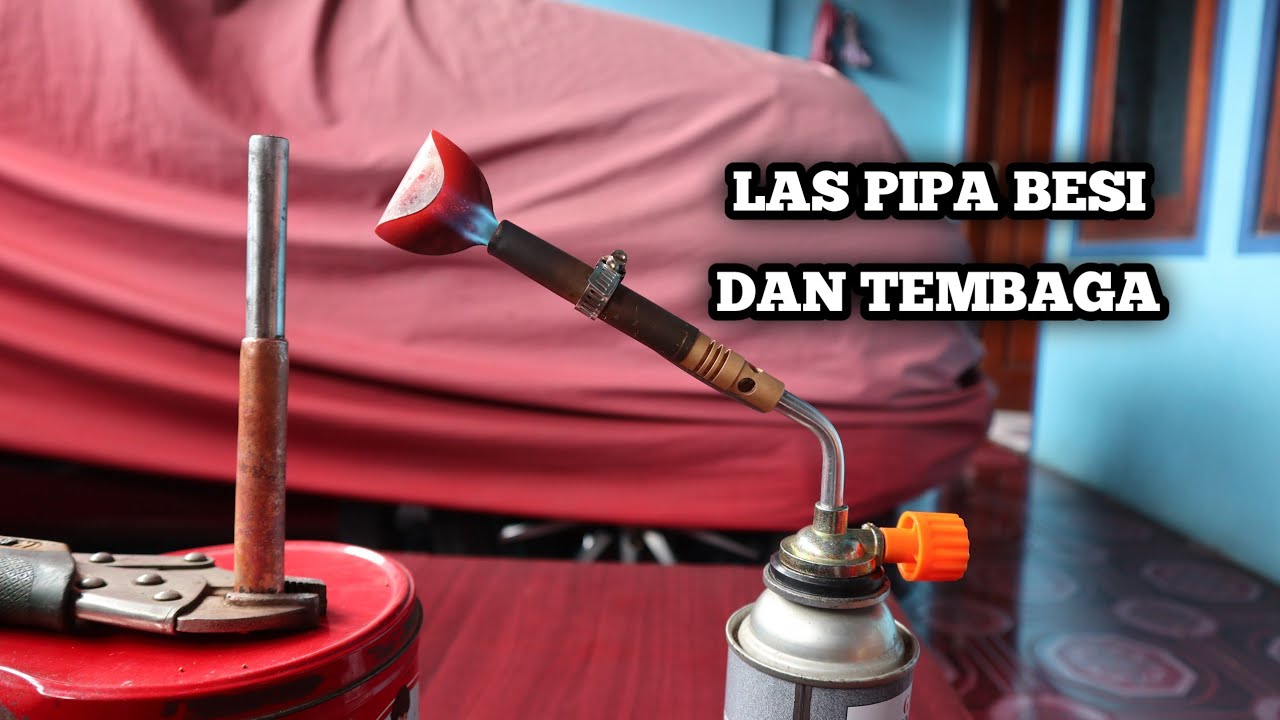 Cara Mengelas Pipa Besi Dengan Tembaga