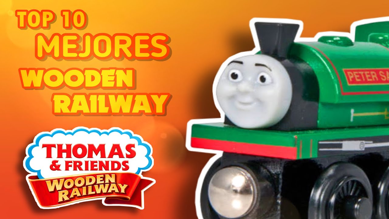 TOP 10 - MEJORES MODELOS WOODEN RAILWAY || PeterSam24