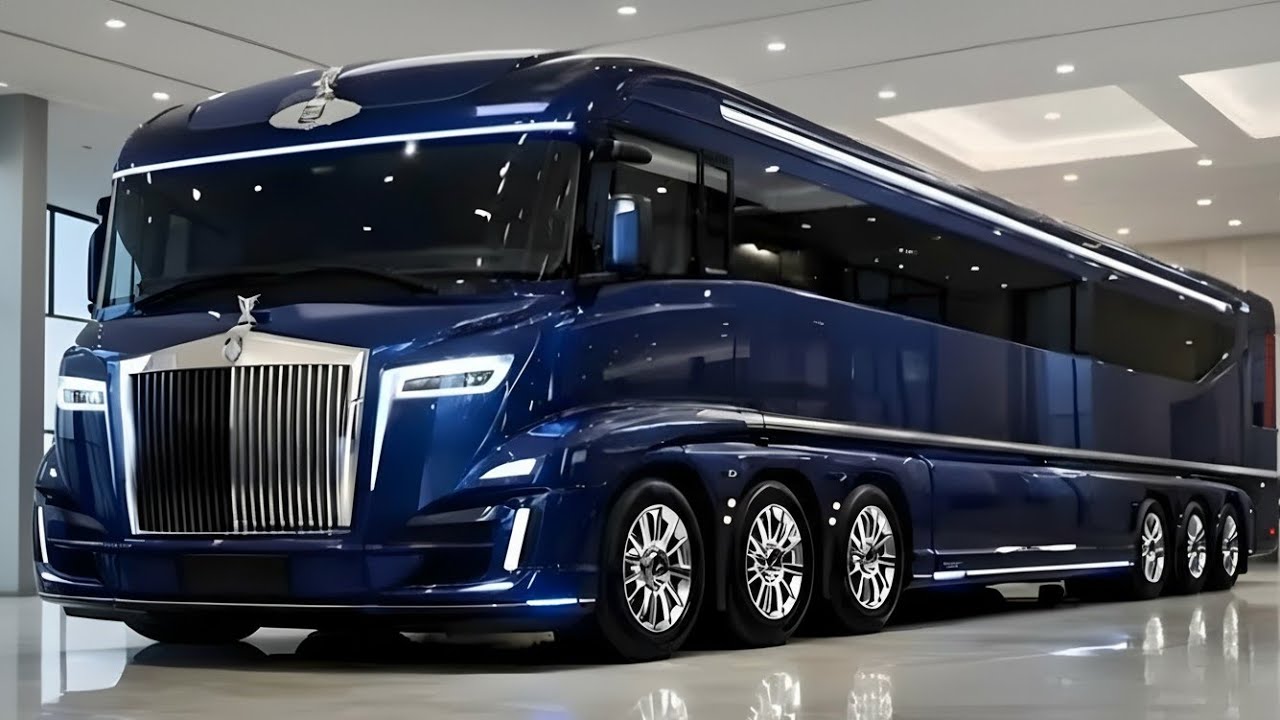 2026 Rolls Royce Concept Mansion Motorhome: รถบ้านหรูสุดยอดสำหรับการเดินทาง VVIP
