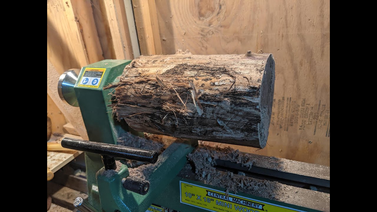Wood Turning~ Black Walnut Vase