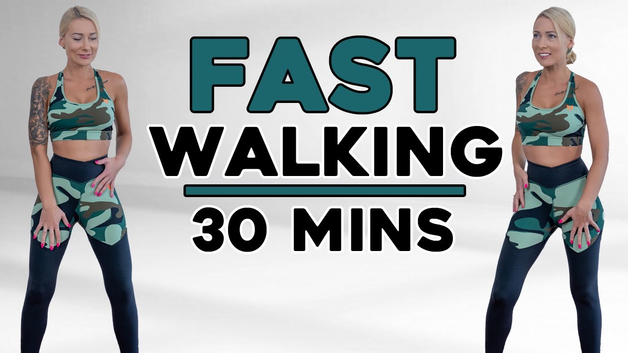 🔥FAST Walking in 30 minutes🔥 Fitness Videos | Knee Friendly🔥