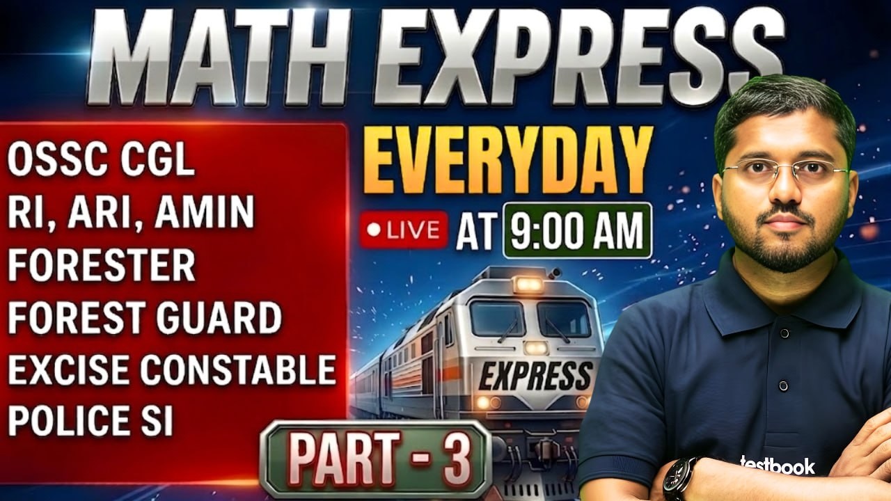 OSSC CGL, RI AMIN, Forest Guard, Excise Constable, Odisha SI 2026 | Maths Class By Kanhu Sir #3