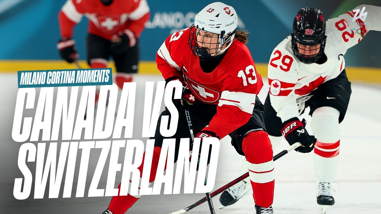 Captain Clutch Comes Through 🇨🇦🏒🇨🇭 | Women's Ice Hockey Semifinals | Milano Cortina Moments