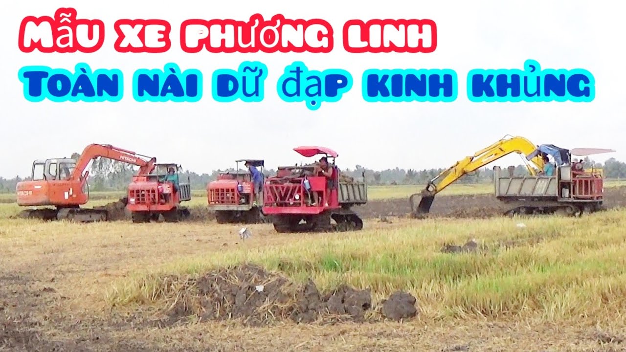 mẫu xe chở đất Phương Linh gặp toàn nài dữ đạp tốc độ kinh khủng nhất miền tây