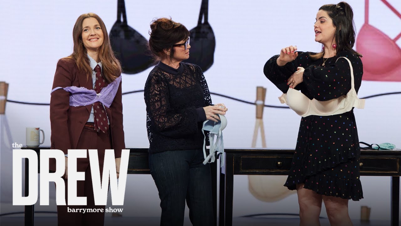 Bra-Fitting Expert Kimmay Caldwell Shows the Proper Way to Put on a Bra | The Drew Barrymore Show