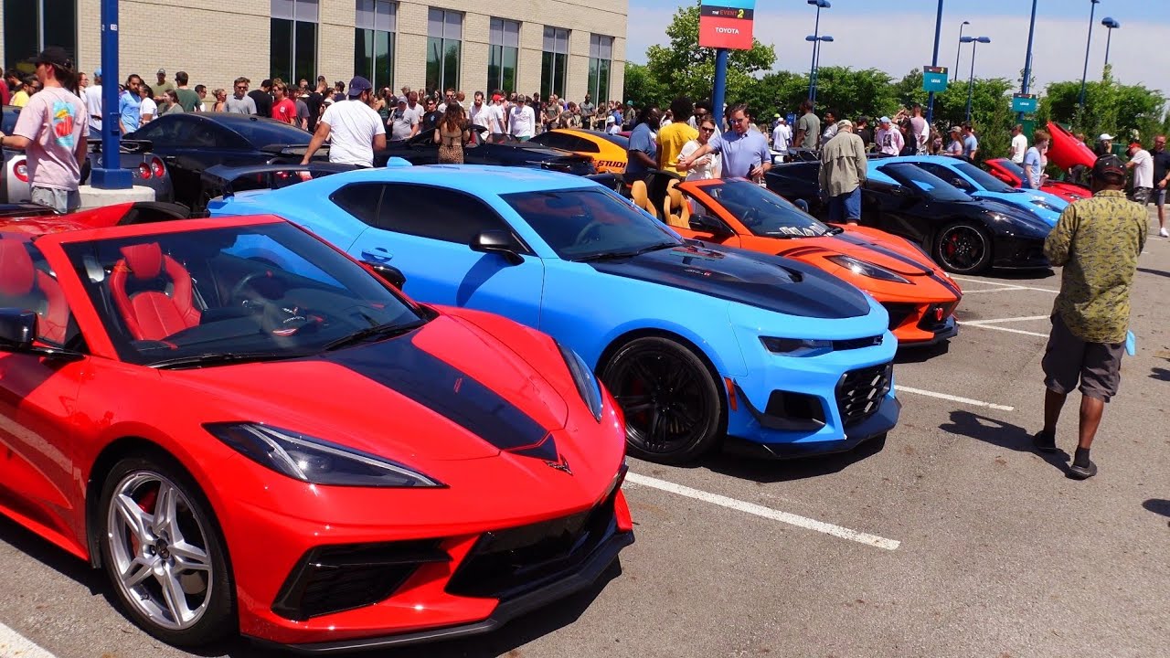 Columbus,Ohio car show Big one of the year 😎