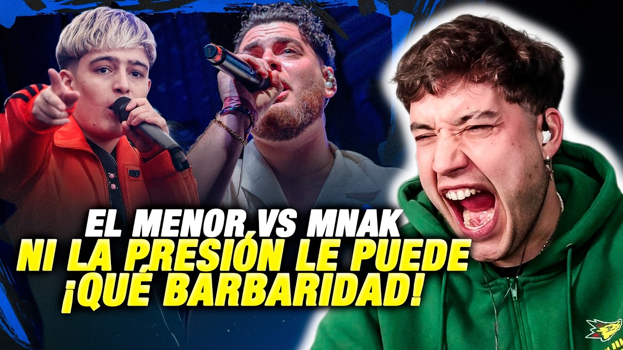 ¿ALGUIEN PUEDE PARAR A EL MENOR PRIME? MNAK VS EL MENOR EN FMS CHILE J03 REACCIÓN KAPO 013