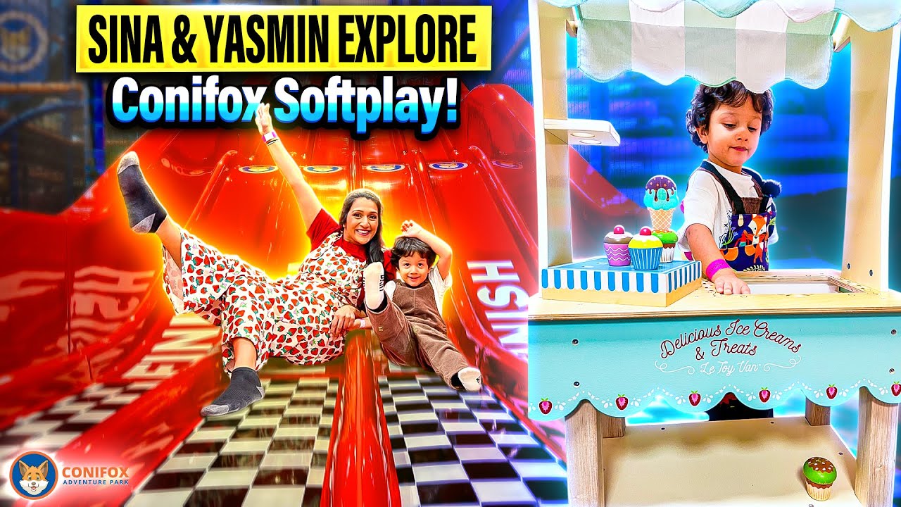 Sina & Yasmin at Conifox Softplay!